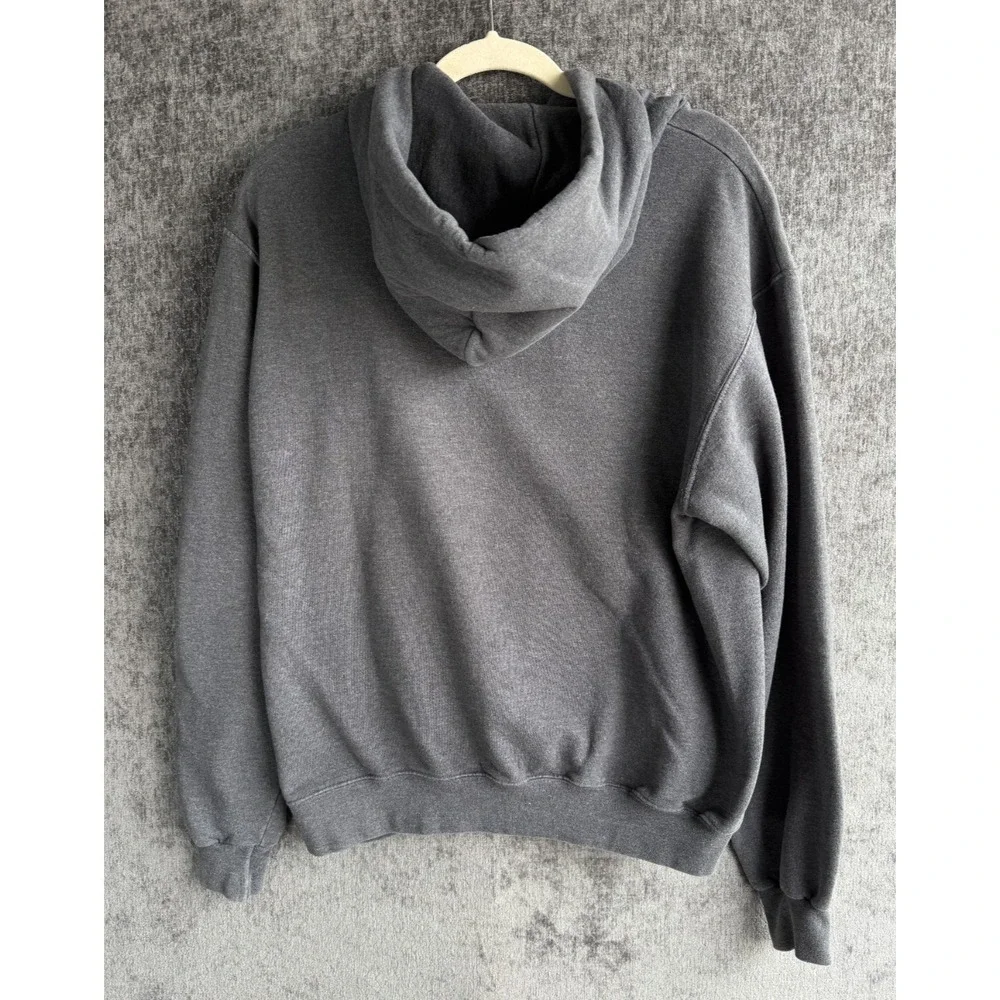Champion Eco Men's M Medium Chico State University Pullover Hoodie Gray Graphic - Picture 7 of 7